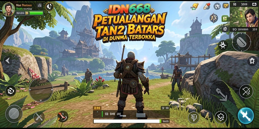 Tangkap momen epic dalam petualangan Open World IDN668.