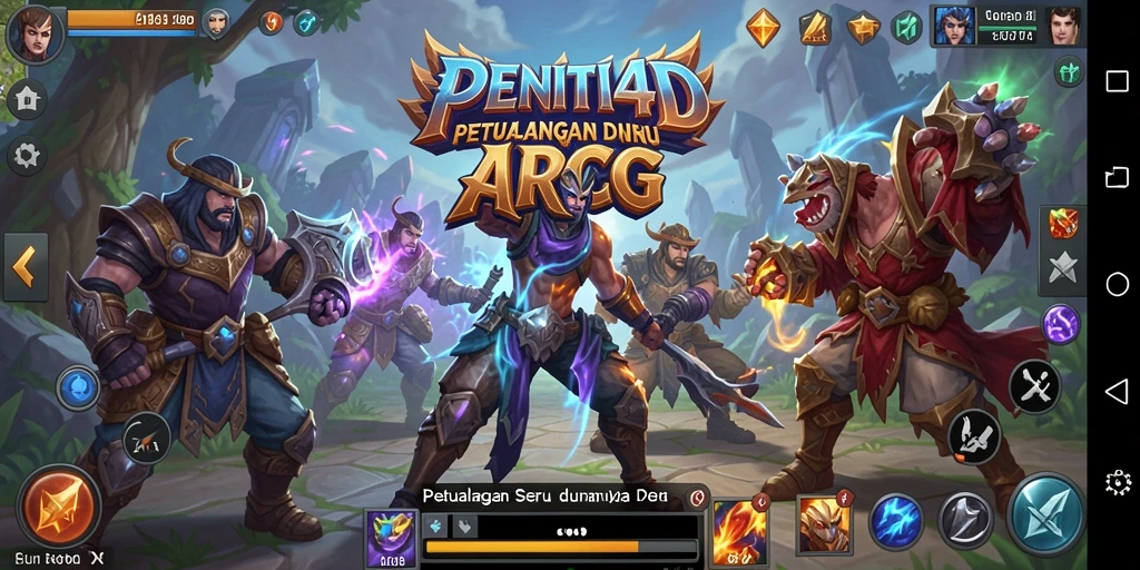 Gameplay seru ARPG dengan pertarungan yang dinamis di PENITI4D.