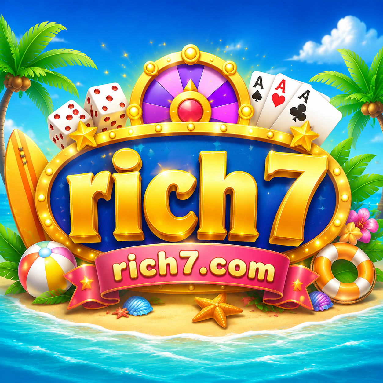 RICH7 - Permainan Gaple Seru dan Menantang