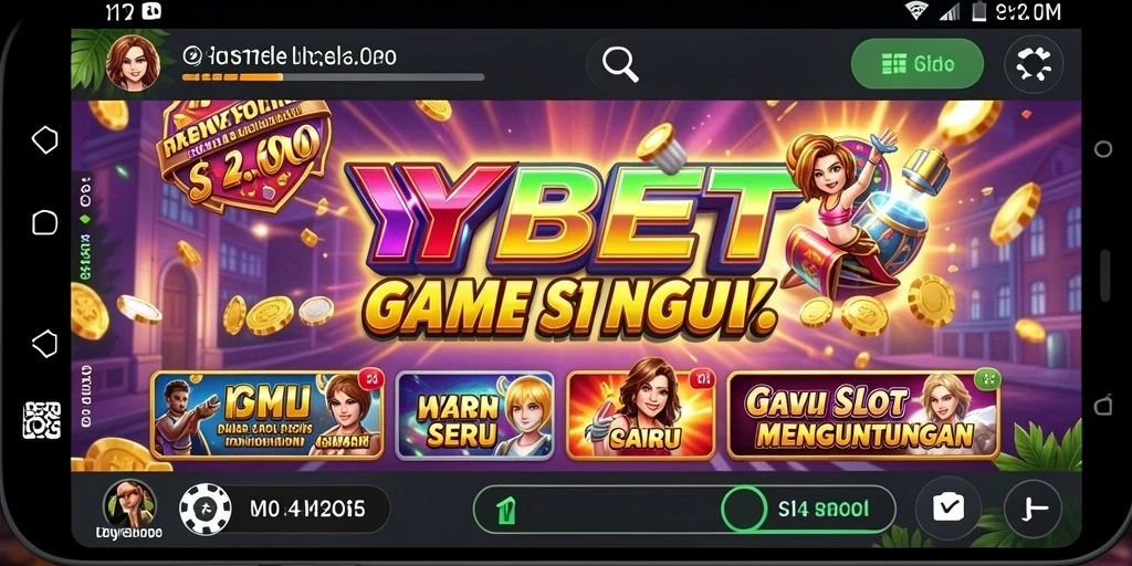 Tampilan menarik permainan Slot dengan grafis berkualitas tinggi.